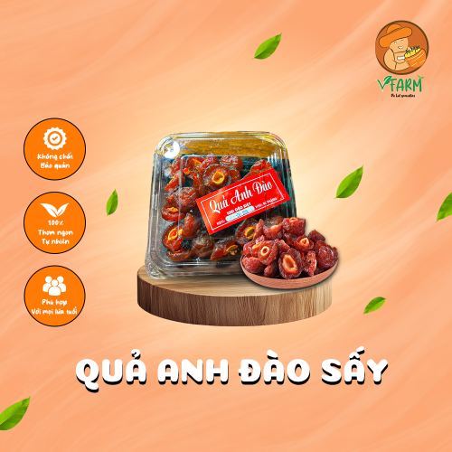 Quả anh đào sấy dẻo đặc sản (100G) 