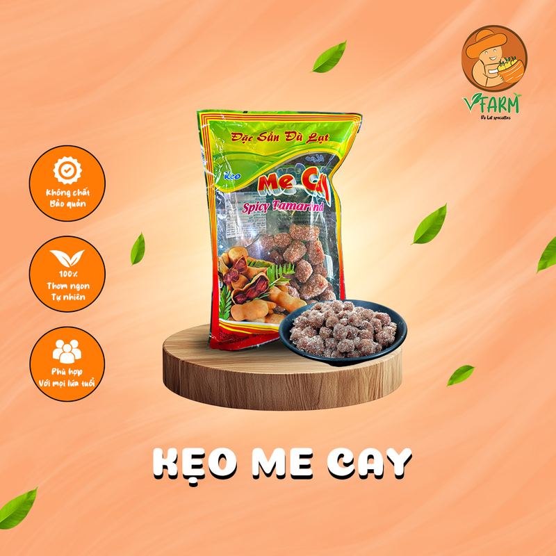 Kẹo me cay đặc sản (200G)  1
