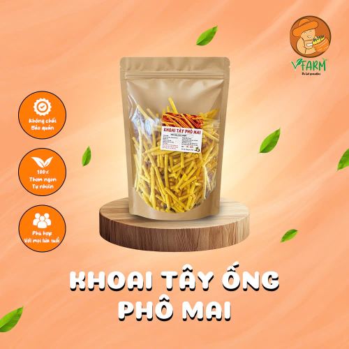 Khoai tây ống phô mai đặc sản Đà Lạt (500G) 