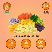 Rau củ quả sấy đặc sản Đà Lạt (500G) thumbnail 2