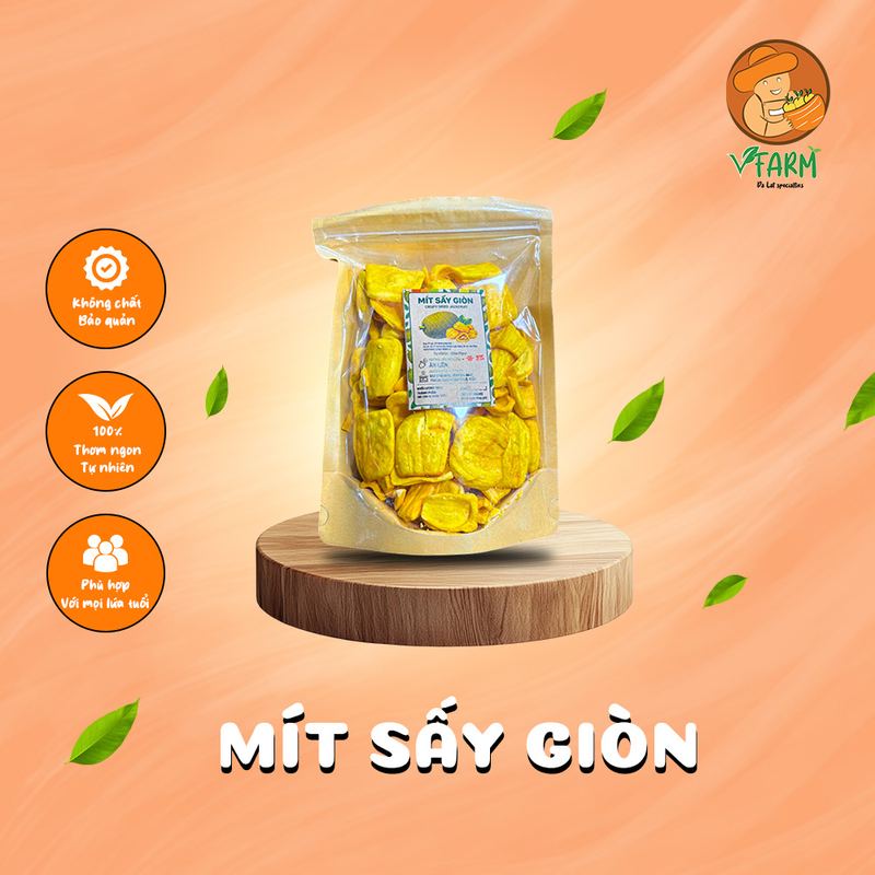 Mít thái sấy giòn đặc sản  (250G)  1
